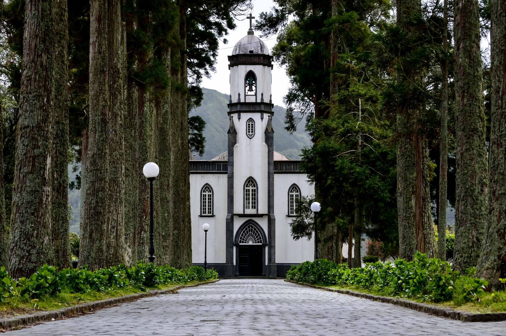Church in Sete Cidades - São Miguel Island - edited